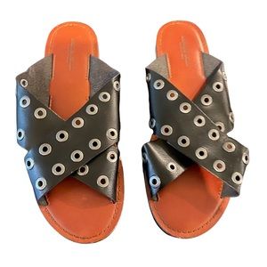 Black Slide Sandal